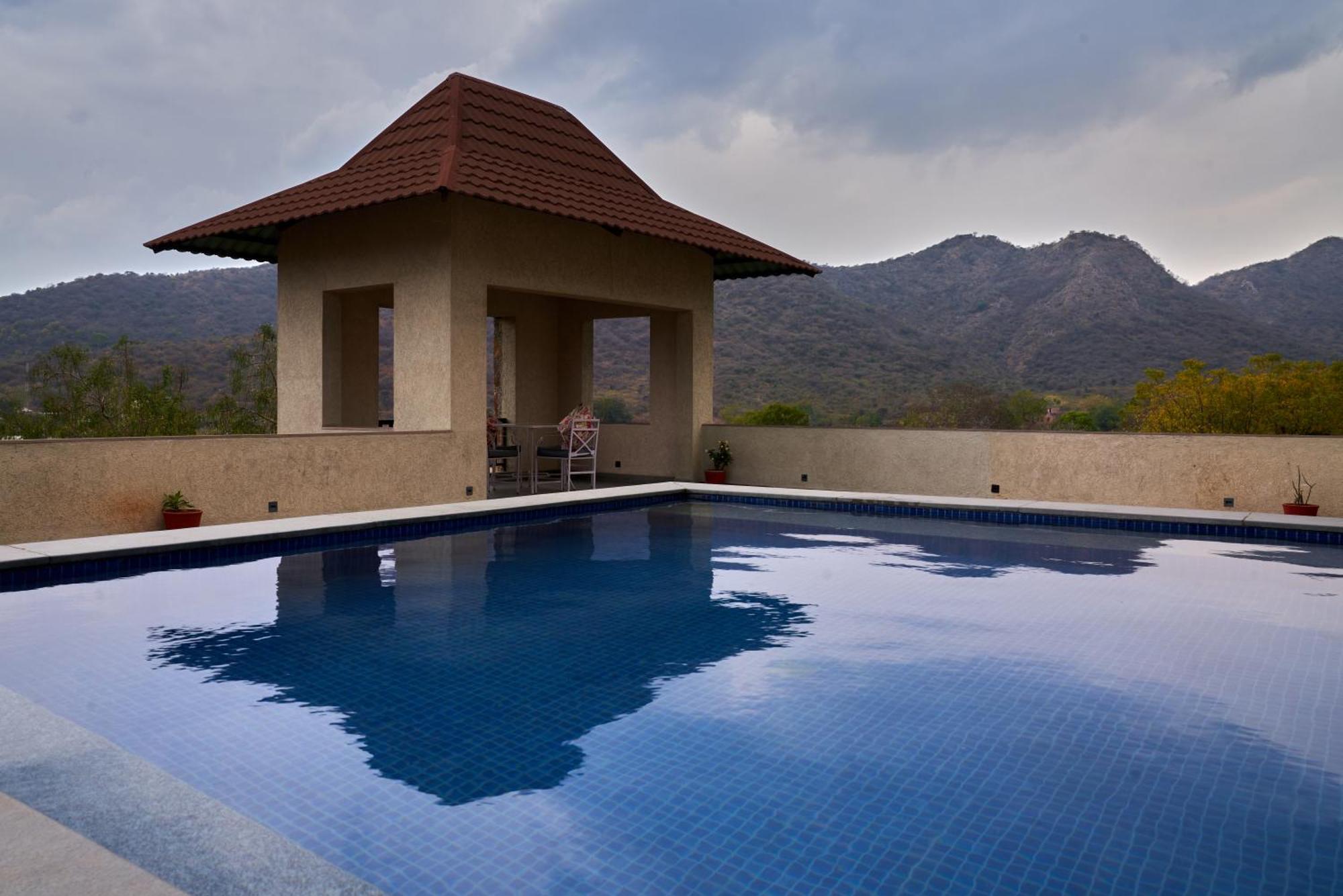The Hunting Lodge Resort Udaipur - Villas & Pool Dabok Exteriér fotografie