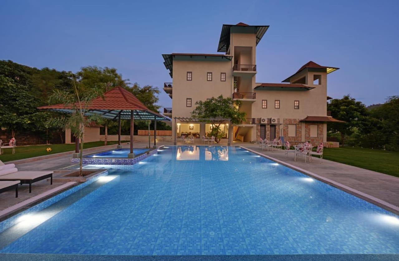 The Hunting Lodge Resort Udaipur - Villas & Pool Dabok Exteriér fotografie