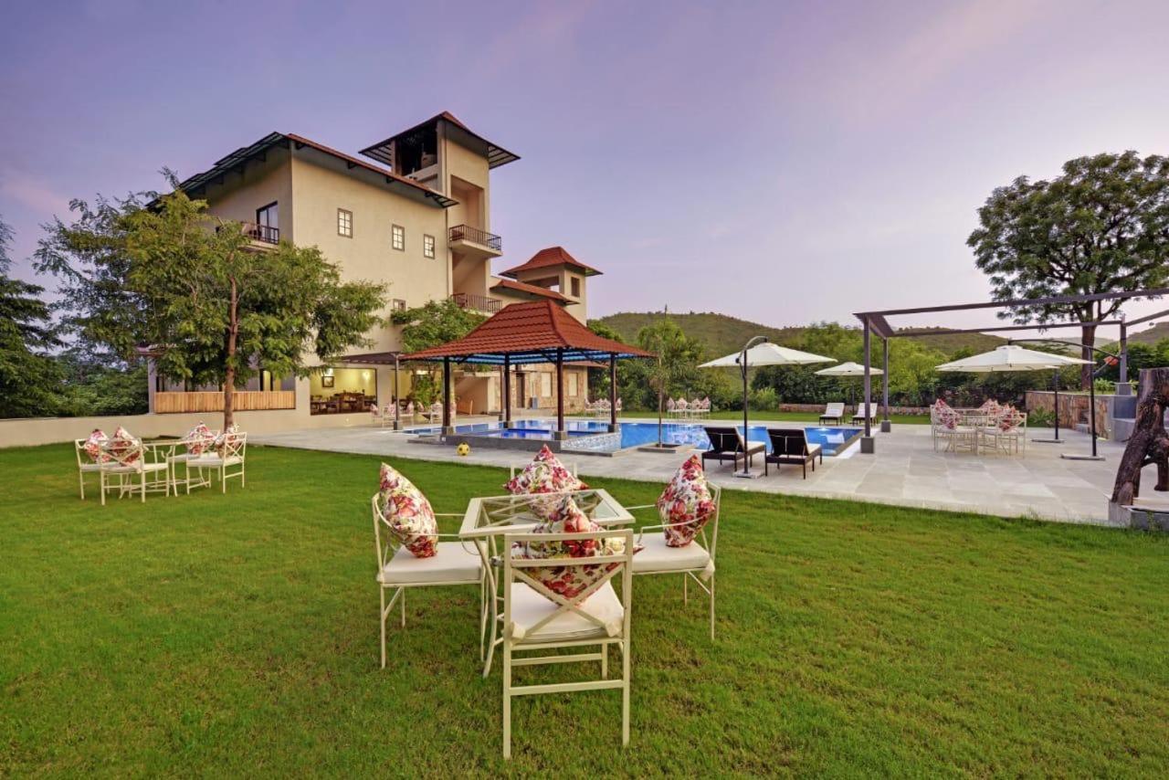 The Hunting Lodge Resort Udaipur - Villas & Pool Dabok Exteriér fotografie