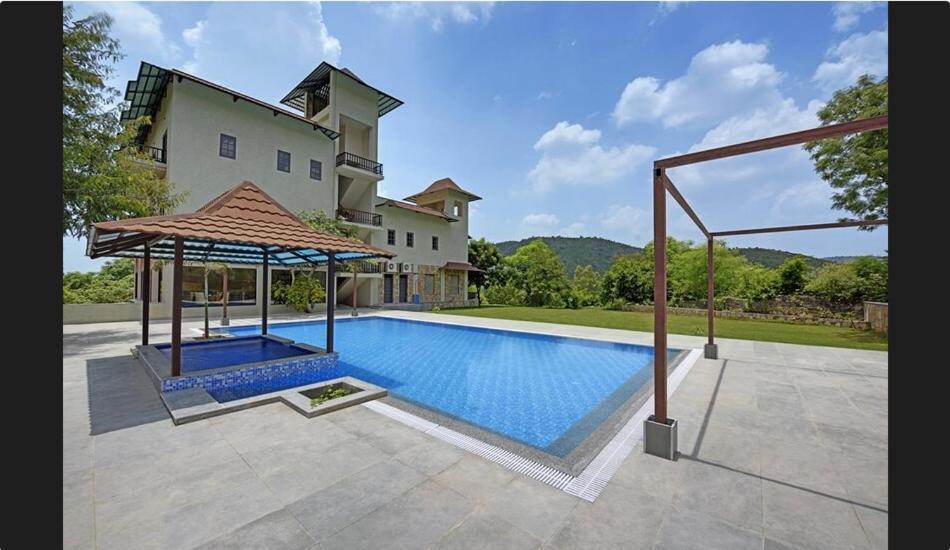 The Hunting Lodge Resort Udaipur - Villas & Pool Dabok Exteriér fotografie